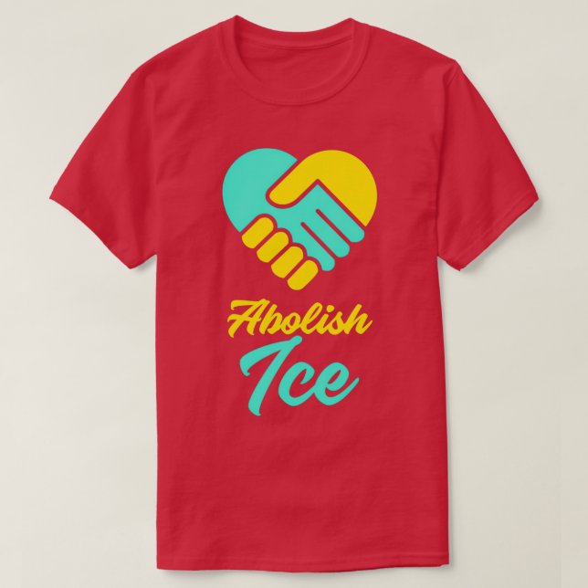Avskaffande av isdesign t shirt (Design framsida)