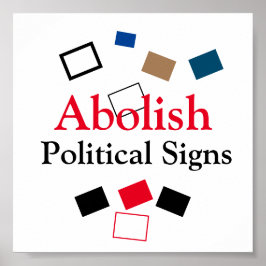 Avskaffande av politiska signaturer poster