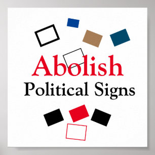 Avskaffande av politiska signaturer poster