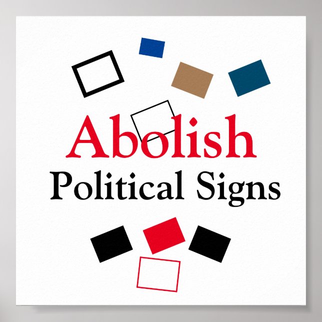 Avskaffande av politiska signaturer poster (Framsidan)