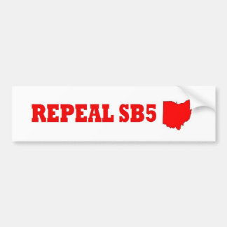 AvskaffandeOhio SB5 bildekal