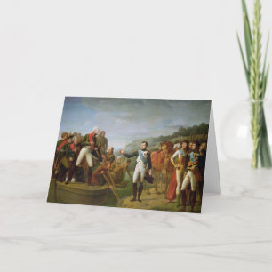 Avsked av Napoleon mig och Alexander mig Kort