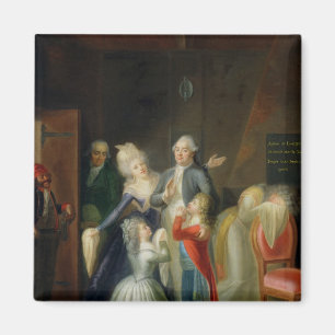 Avsked till Louis XVI av hans familj Magnet