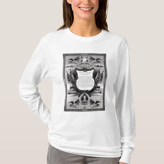 Avskedadress av General Robert E. Lee T-shirt (Framsida)