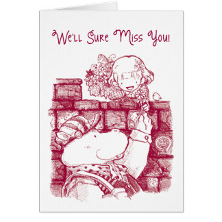 Avskedkort - bra dag hälsningskort