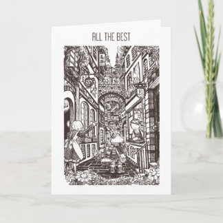 Avskedkort - TownMotto Helgkort