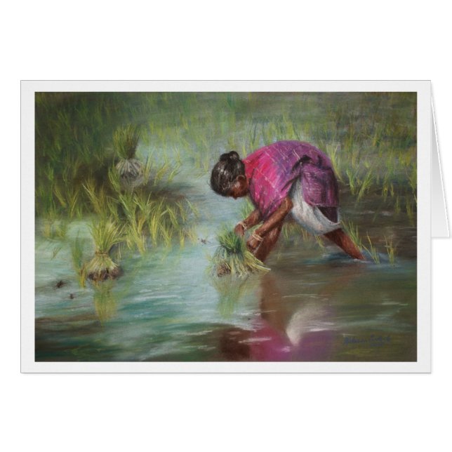 Avskilja rispackarna hälsningskort (Framsidan Horizontal)