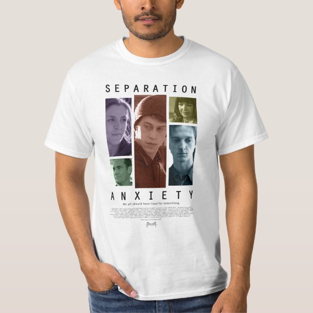 AvskiljandeångestT-tröja Tee Shirt (Framsida)