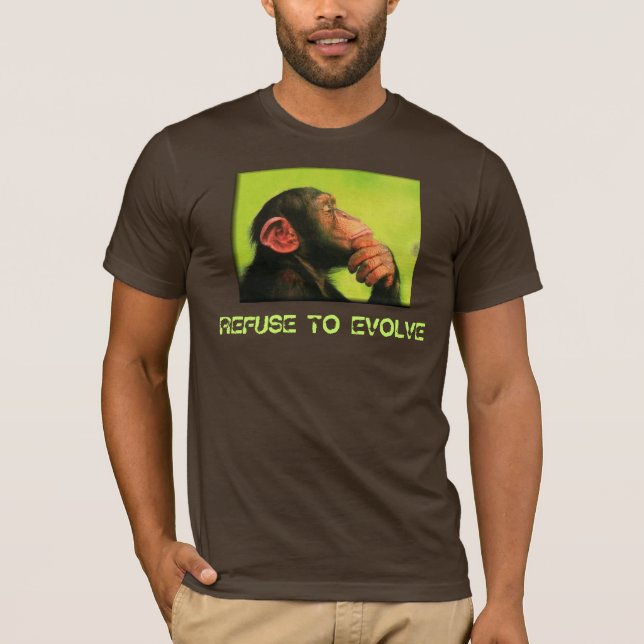 AVSKRÄDEN ATT EVOLVE T-SHIRT (Framsida)