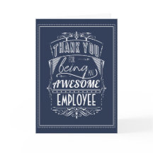 Avskrivning av medarbetares Tack