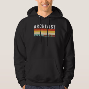 Avskrivning för arkivjobbtitel Yrkesarbetare Hoodie