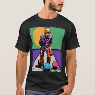 Avskrivningsposition Bocce Boll Pension Boll T Shirt