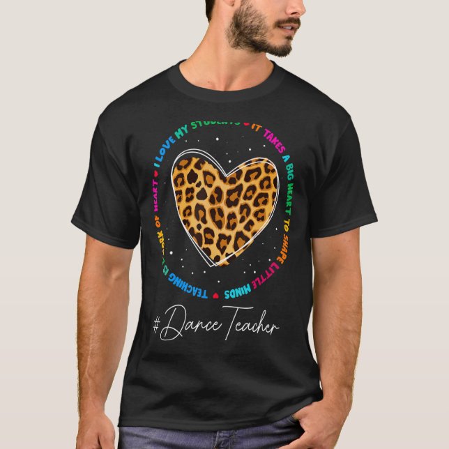 Avskrivningsvecka för Dance Teacher School Admin T Shirt (Framsida)