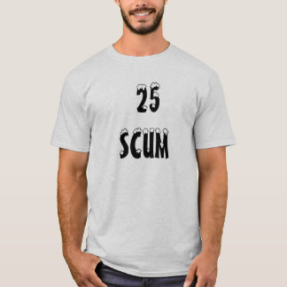 avskum 25 tee shirt