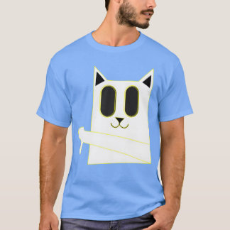 avskuren kattklippt katjejpojke t shirt