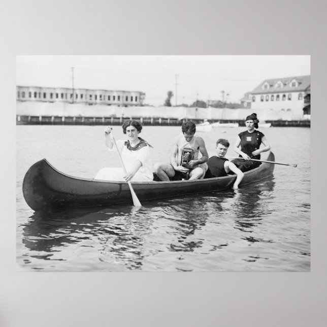 Avslående summertid: 1910 poster (Framsidan)