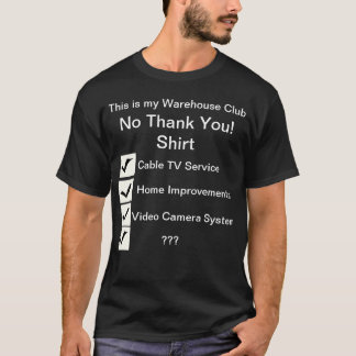 Avslag på Klubb av lagerställe T Shirt