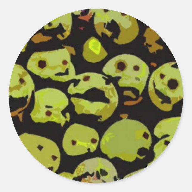 Avslag Runt Klistermärke (Framsida)