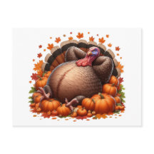 Avslapp Thanksgiving Turkiet Lounging