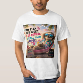 Avslappna och chilla t-shirt