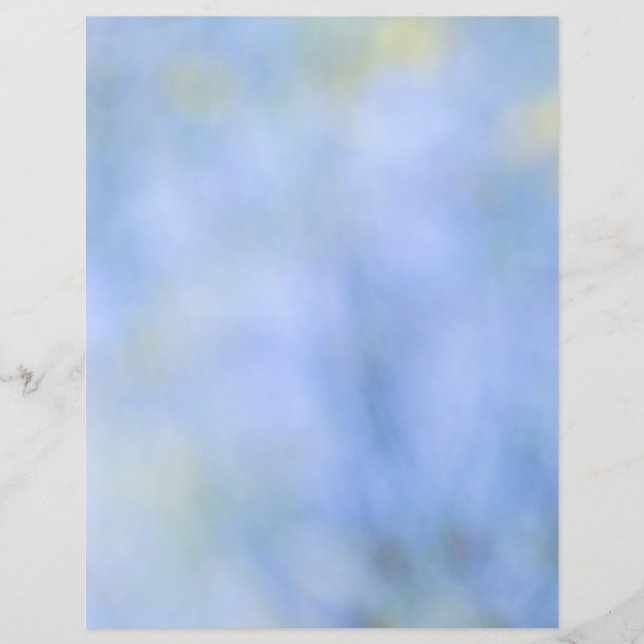 Avslappnad Abstrakt Blått Gult Skräppost Journal P (Framsida)