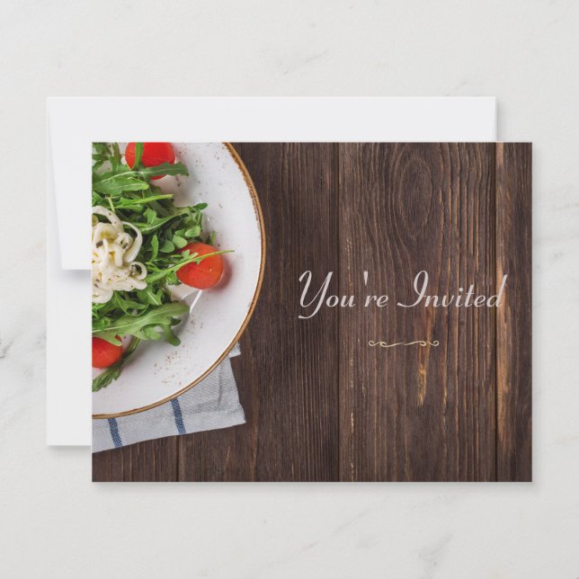 Avslappnad alla målinbjudningar inbjudningar (Framsida)