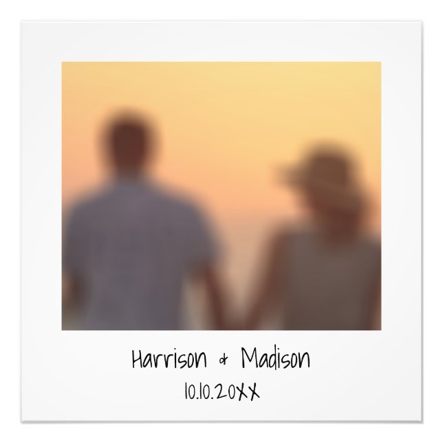 Avslappnad av anpassningsbarna Retro-fotot på namn Fototryck (Framsidan)