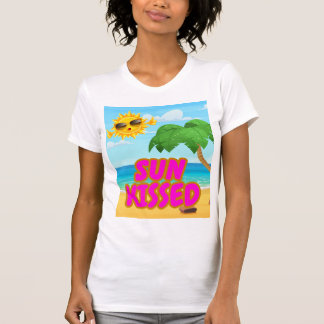 Avslappnad Beach-utrustning för sommarvakuumskjort T Shirt