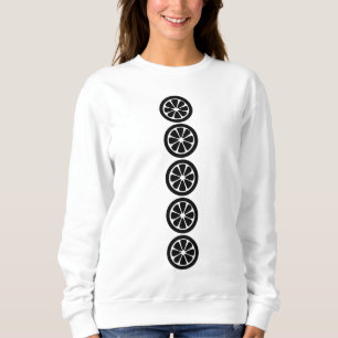 Avslappnad Black Fruit Women's Sweatshirt T Shirt