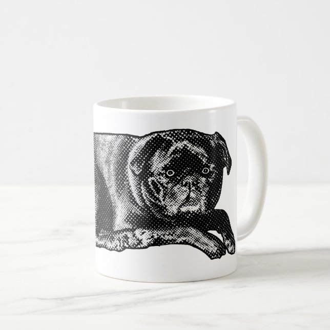 Avslappnad Blick, Morgonkomfort Kaffemugg (Framsida höger)