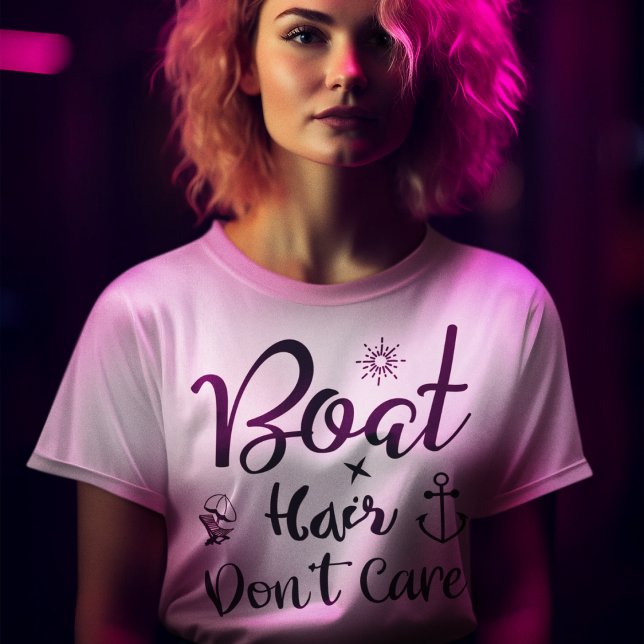 Avslappnad Boat Hair Tee (Skapare uppladdad)
