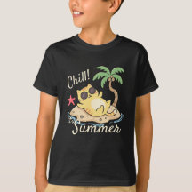 Avslappnad Det Är Sommar Retro Stranddesign