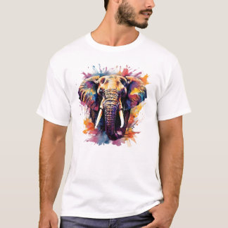 Avslappnad Elephate T shirt