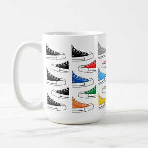 Avslappnad Färgfläckar 15 oz. Coffee Tea Mugg