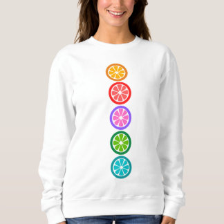 Avslappnad Färglös frukt Kåltröja T Shirt