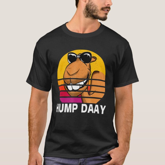Avslappnad För manar kvinnodagen, Hump Day T Shirt (Framsida)