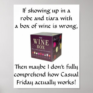 Avslappnad Fredag - Lustigt Poster