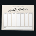 Avslappnad Handskrift Enkel veckovis planering, Cr Anteckningsblock<br><div class="desc">Den här mångsidiga veckotidsplaneraren har konfigurerats med mycket grundläggande inslag som alla kan redigeras... utom för huvudet. Uttrycket "veckomortering" återges i ett modernt handskriftsteckensnitt för avslappnad och har placerats överst på sidan som grafik. Använda mallen fält om du vill lägga till informationen som du vill. Ändra även färg eller annat...</div>