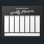 Avslappnad Handskrift Enkel veckovis planering, sv Anteckningsblock<br><div class="desc">Den här mångsidiga veckotidsplaneraren har konfigurerats med mycket grundläggande inslag som alla kan redigeras... utom för huvudet. Uttrycket "veckomortering" återges i ett modernt handskriftsteckensnitt för avslappnad och har placerats överst på sidan som grafik. Använda mallen fält om du vill lägga till informationen som du vill. Ändra även färg eller annat...</div>