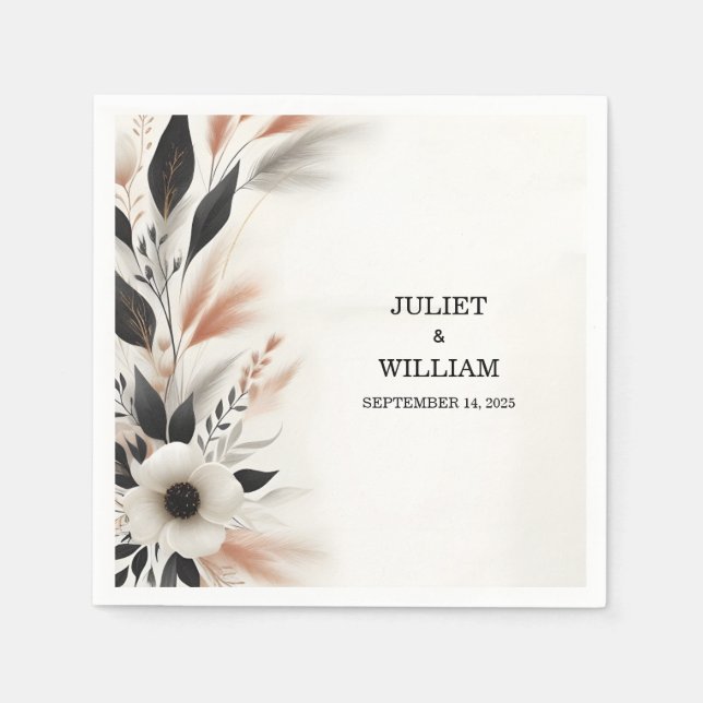 Avslappnad Heart Ingenting Finare precis Kärlek Br Pappersservett (Framsidan)