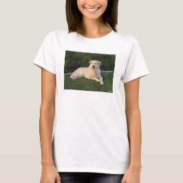 Avslappnad hund t shirt