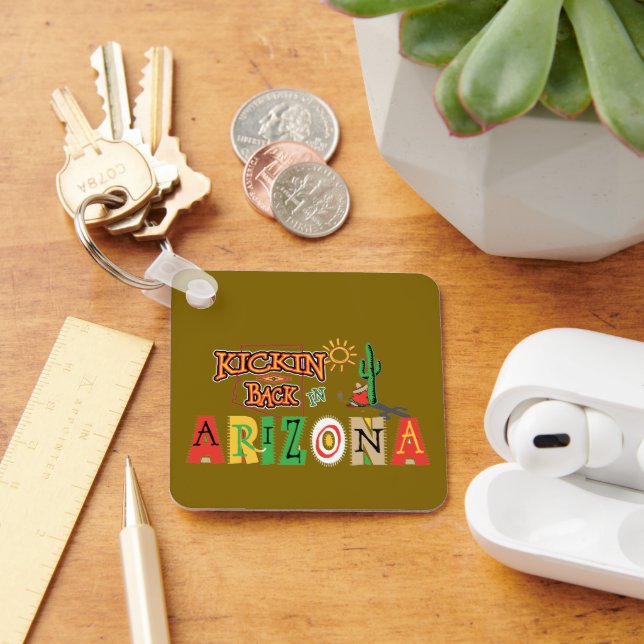 Avslappnad i Arizona Nyckelring (Skrivbord)