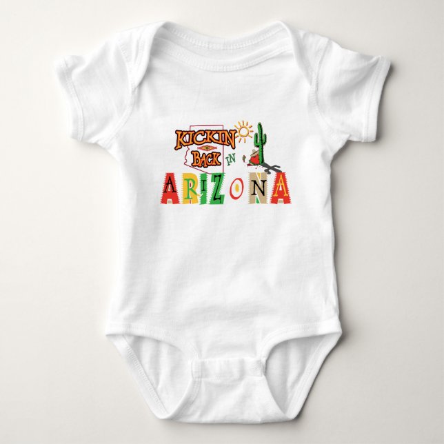 Avslappnad i Arizona T Shirt (Framsida)