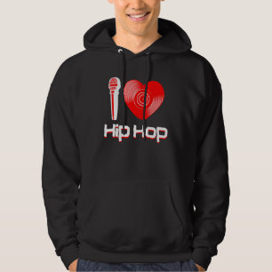 Avslappnad I Kärlek Hip hop Music Rap Fläkt Breakd Hoodie
