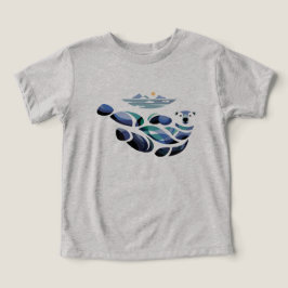 Avslappnad Isbjörn T Shirt