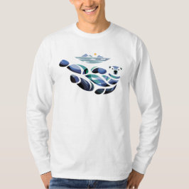 Avslappnad Isbjörn T Shirt