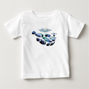 Avslappnad Isbjörn T Shirt