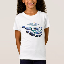 Avslappnad Isbjörn T Shirt