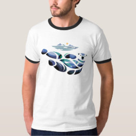 Avslappnad Isbjörn T Shirt