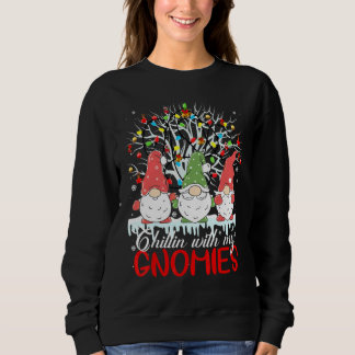 Avslappnad med min Tomte julmatchande familj P T Shirt